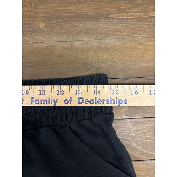 Free People Movement Black Joggers Womens M Cotton Blend Elastic Waist Pockets 2 - Picture 7 of 7